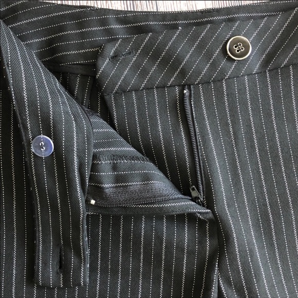 WHBM cropped pinstripe career pant sz 2 - Picture 5 of 7